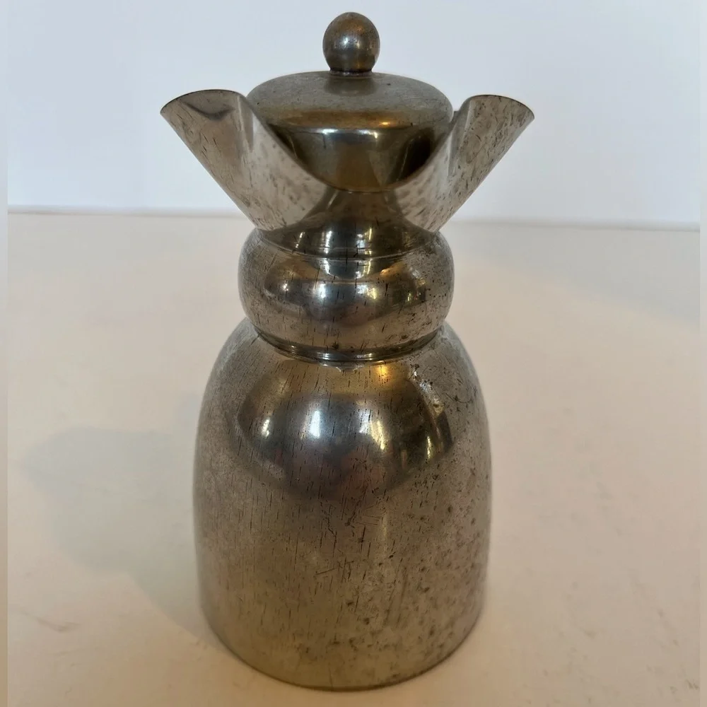 1940s Pewter Toby Jug